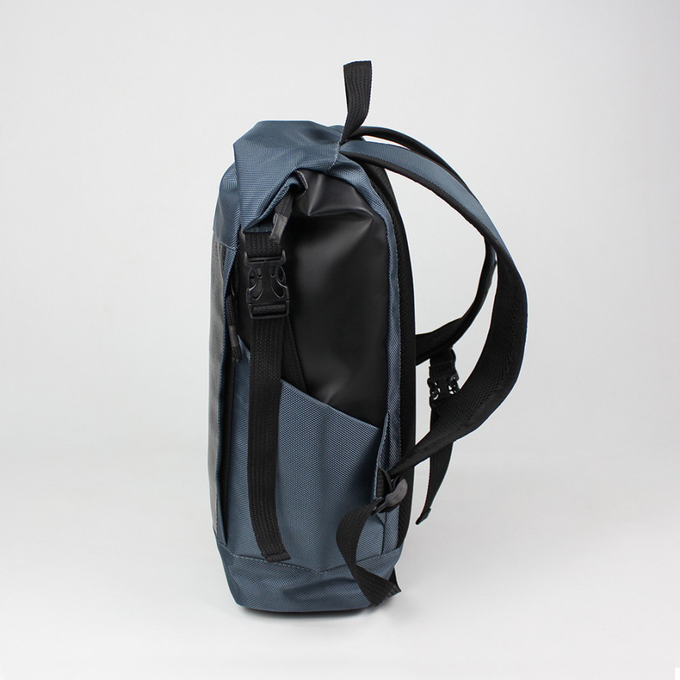 Rolltop backpack men's Piligrim gray from MAD | born to win™