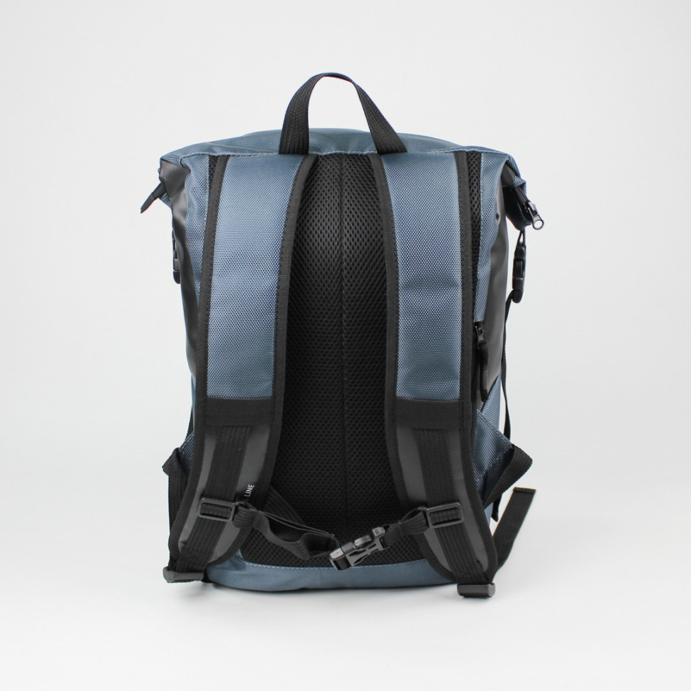 Rolltop backpack men's Piligrim gray from MAD | born to win™