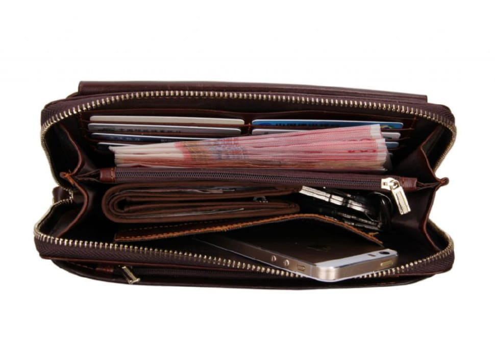 Шкіряне портмоне клатч JohnMcDee 8039С