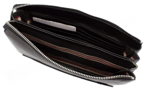 Великий шкіряний клатч на блискавці Marco Coverna MC8739-3