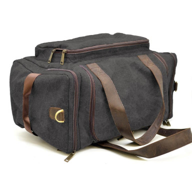 Travel bag in canvas and horseskin RGc-5915-4lx by TARWA