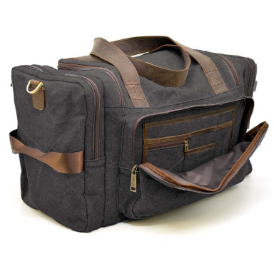 Travel bag in canvas and horseskin RGc-5915-4lx by TARWA