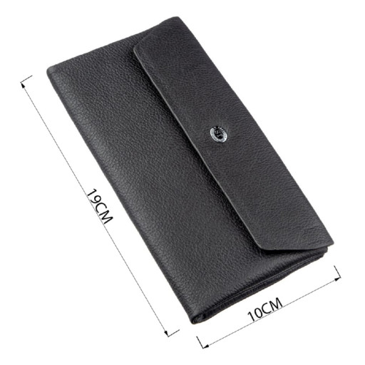 Неабиякий жіночий клатч ST Leather 18842 Чорний