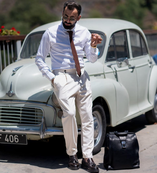 Шкіряний рюкзак - A Brief Story of Time - Чорний колір - Time Resistance 5210701