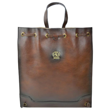Pratesi BCF490 - Contea B490 Backpack in cow leather Contea B490 Coffee