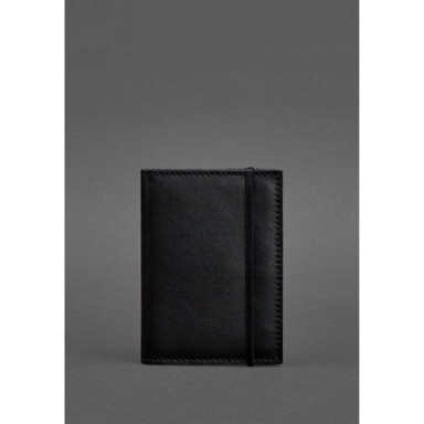 Leather Passport Cover 2.0 Black