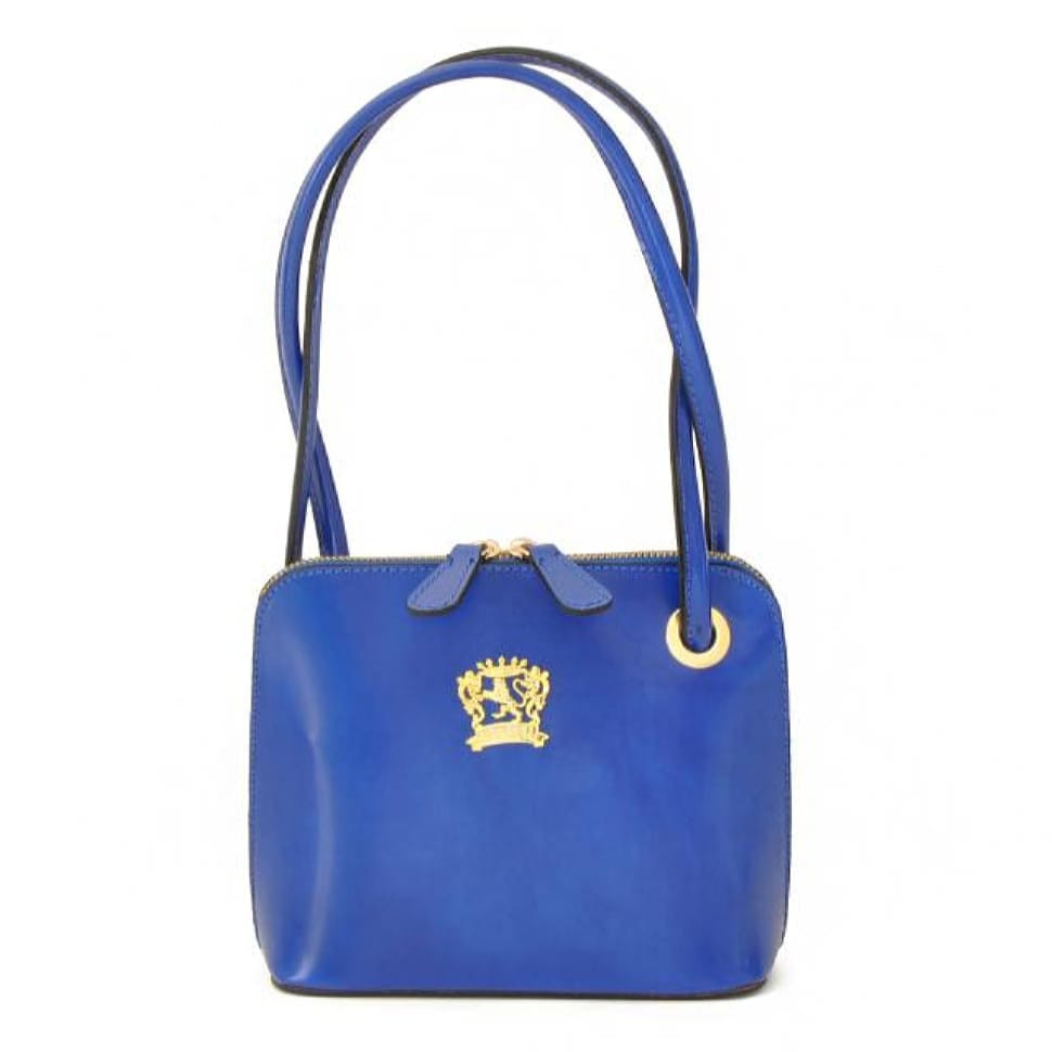 Pratesi RBE468 - Roccastrada Woman Bag in cow leather Radica Electric Blue