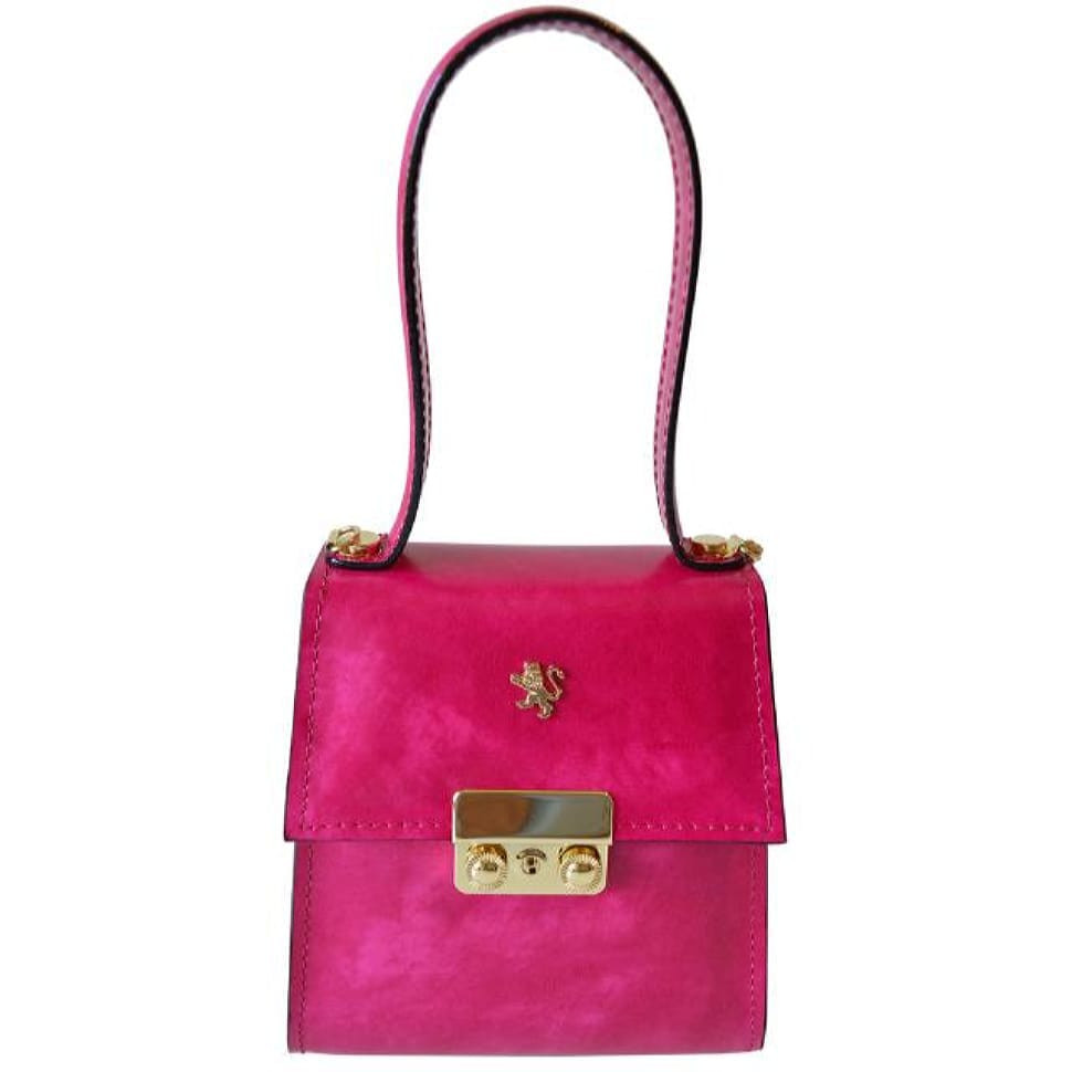 Pratesi RFU299/22 - Artemisia 299/22 Small Lady Bag in cow leather Artemisia Radica Fuchsia