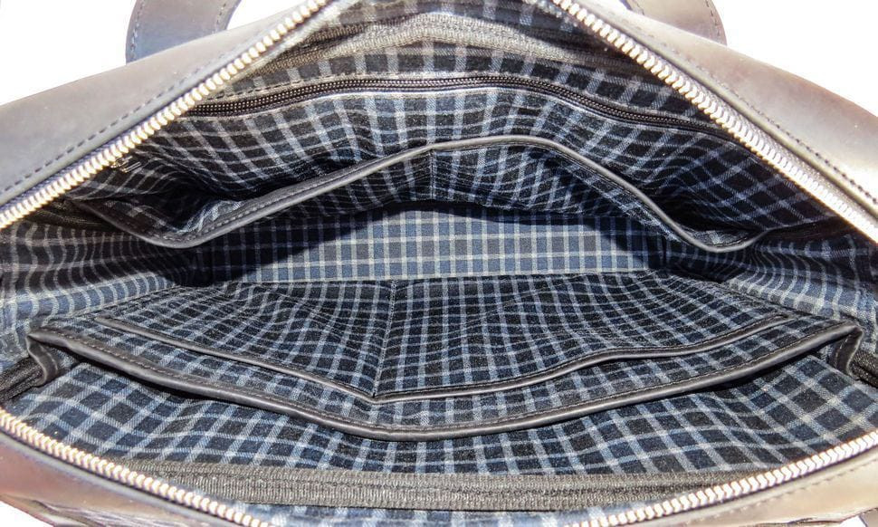 Чоловіча сумка-портфель з натуральної шкіри RA-1812-4lx TARWA