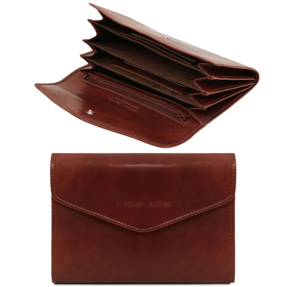 Ексклюзивний шкіряний гаманець для жінок Tuscany Leather TL140786