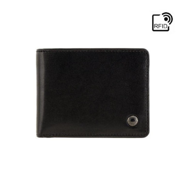 Men's wallet Visconti ENZ78 Girard (Black Shadow)