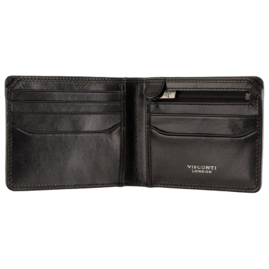 Men's wallet Visconti ENZ78 Girard (Black Shadow)