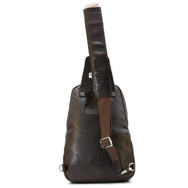 Leather sling bag Grande Pelle 723620