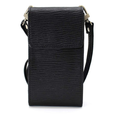 Leather womens punch bag REP4-2122-4lx TARWA, black 