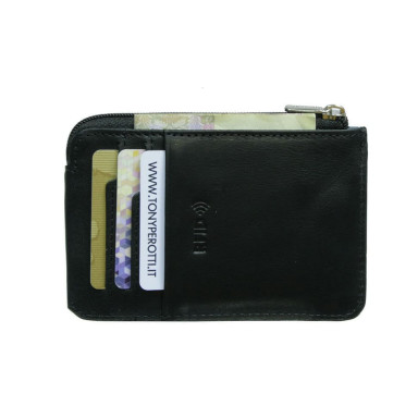 Leather wallet Nevada 3825+RFID nero black