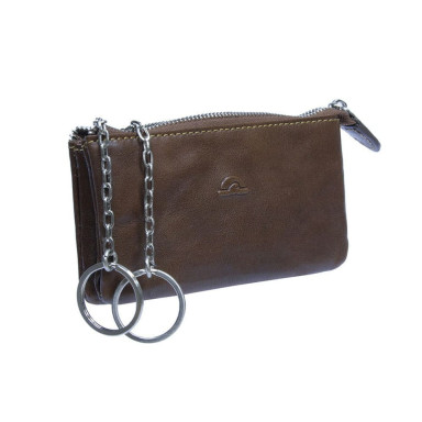 Leather key holder Nevada 3350 moro brown