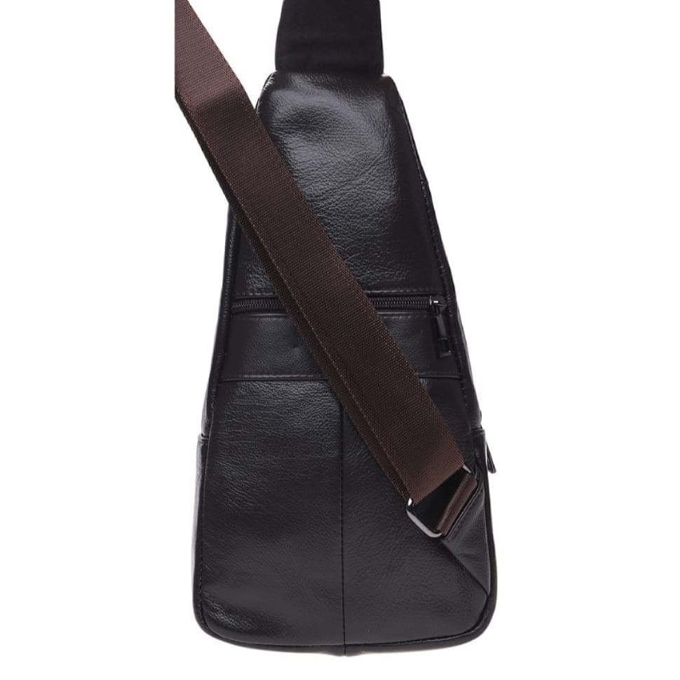 Чоловік шкіряний рюкзак Keizer K1683-brown