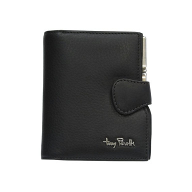 Leather wallet Contatto 2656 nero black