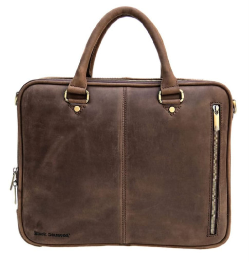 Чоловік шкіряний портфель Black Diamond BD2Ccrh