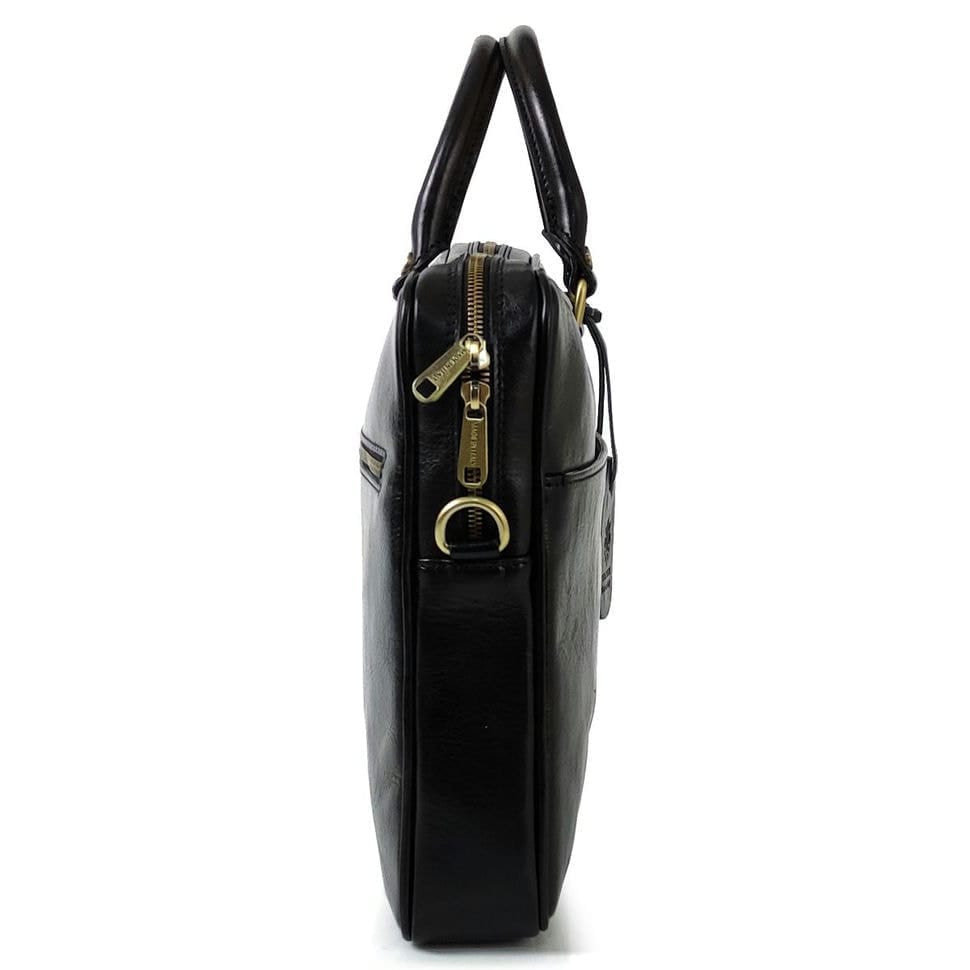 Чоловіча чорна сумка для ноутбука Firenze Italy IF-S-0006A