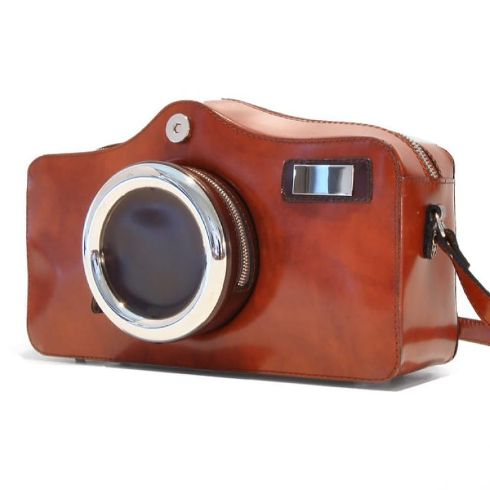 Women's bag Pratesi Fotocamera Radica, article R444, Italy