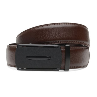 Мужской кожаный ремень Borsa Leather C136-22320-1 Коричневый