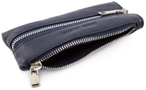 Синя шкіряна ключниця Marco Coverna 017-5