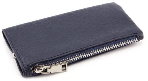 Синя шкіряна ключниця Marco Coverna 017-5