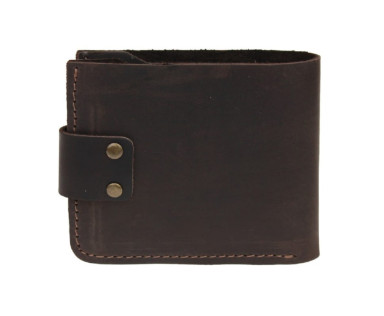 Men small leather wallet SULLIVAN 962-11(8) brown