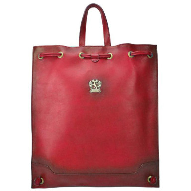 Pratesi BCL490 - Contea B490 Backpack in cow leather Contea B490 Cherry