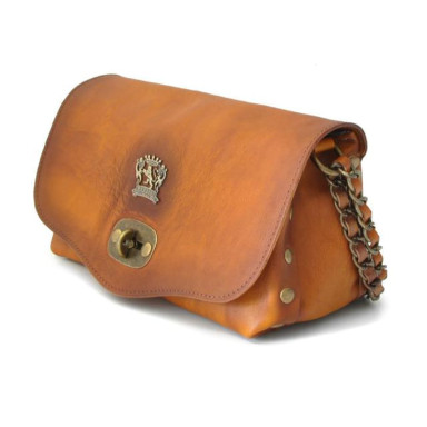 Pratesi BCH161 - Castel Del Piano Clutche in cow leather Bruce Chianti