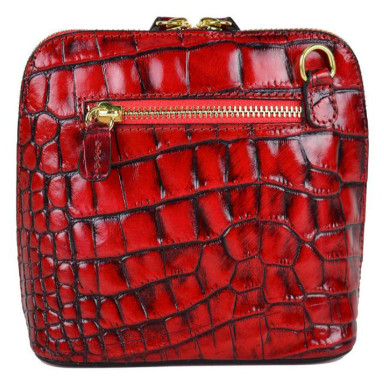 Pratesi KCH467 - Volterra King Lady Bag in real leather Volterra King Chianti