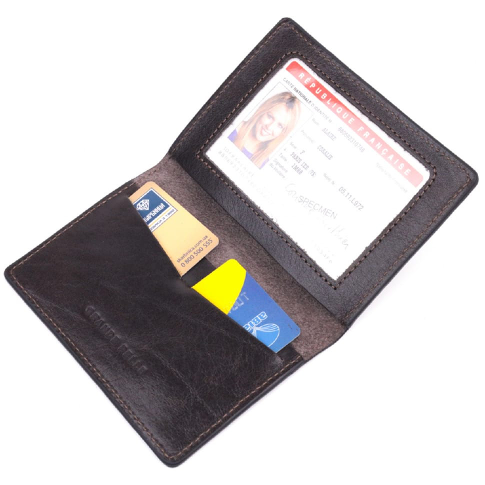 Візитниця зі шкіри Vintage 20695