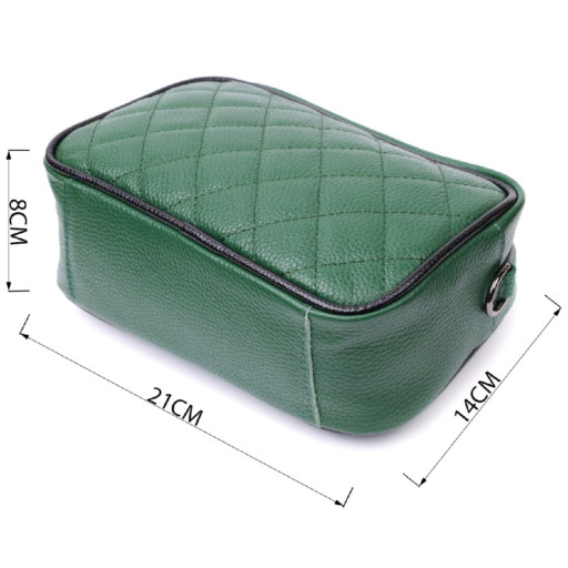 Практична чоловіча сумка KARYA 20840 шкіряна Синій