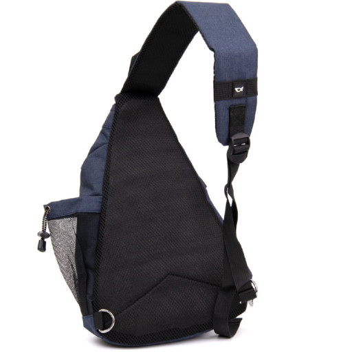 Сумка унісекс через плече смарт текстильна Vintage 20551 Синя