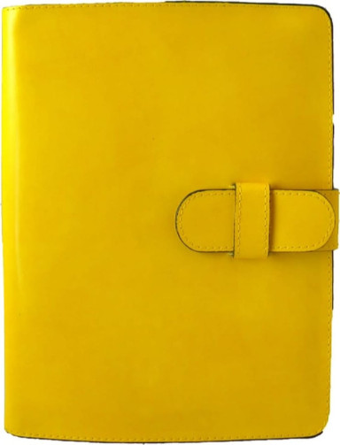 Pratesi RYE144 - iPad2 and iPad3 cover in real leather cod. 144 Radica Yellow