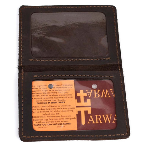 Обкладинка шкіряна для посвідчення, ID паспорта, прав TARWA RC-0114-4sa