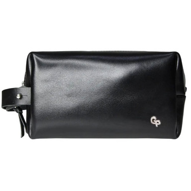 Men's cosmetic bag leather vanity case Grande Pelle 804610