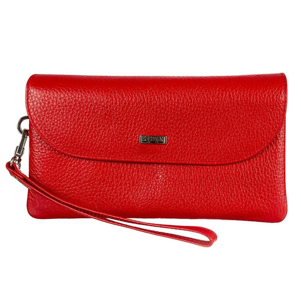 Гаманець жіночий шкіряний Desisan 752-4 червоний флотар