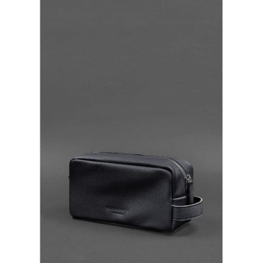 Leather cosmetic bag 6.0 navy blue floatar