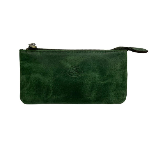 Ключниця шкіряна Arno 3350 deep green темно-зелений