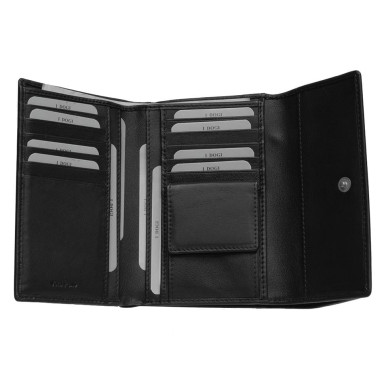 Портмоне кожаное Cortina 5115 nero черный