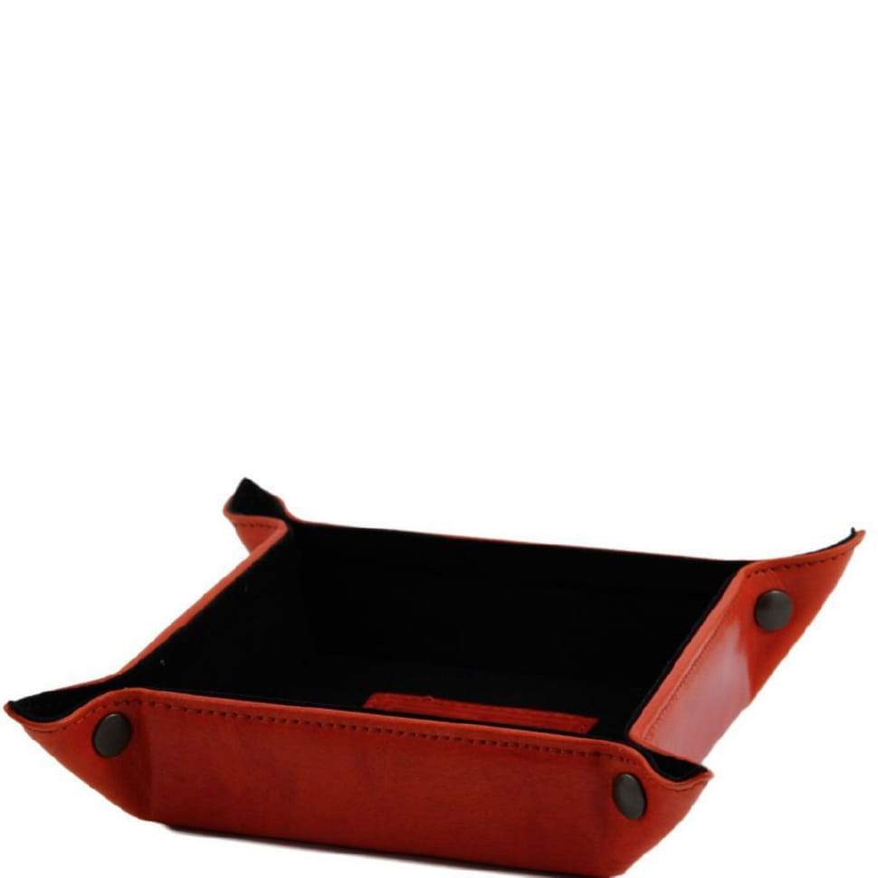 Ексклюзивний шкіряний лоток для дрібниць Tuscany TL141136