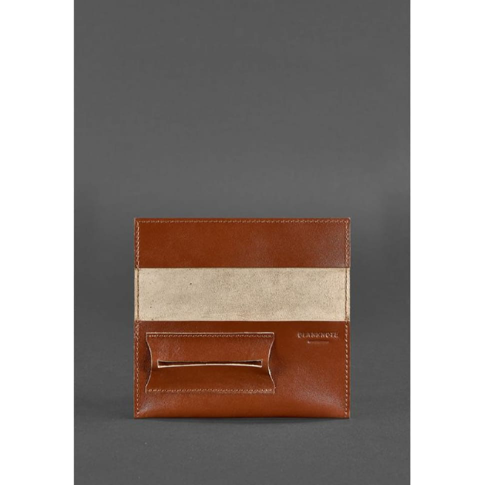 Шкіряний кисет для тютюну 1.0 світло-коричневий Краст