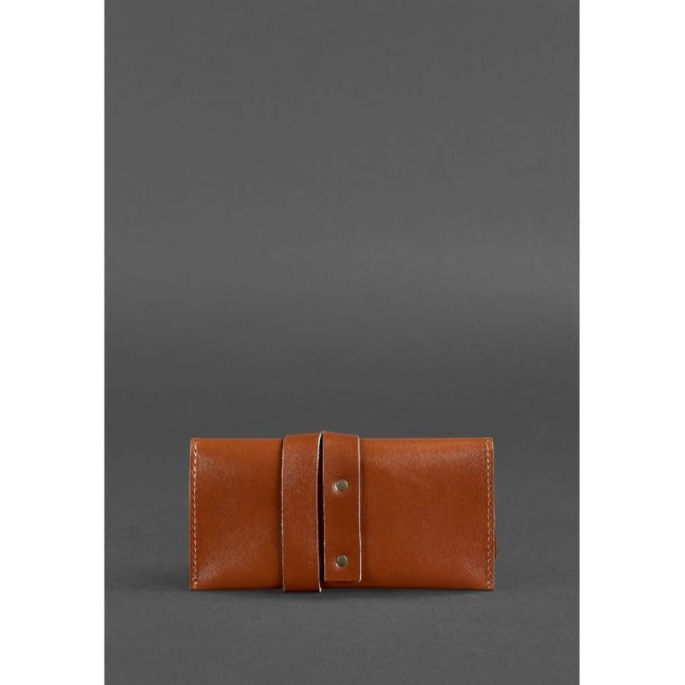 Шкіряний кисет для тютюну 1.0 світло-коричневий Краст