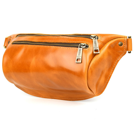 Сумка бананка в розмірі L TARWA GY-3106-2lx 2 відділення руда