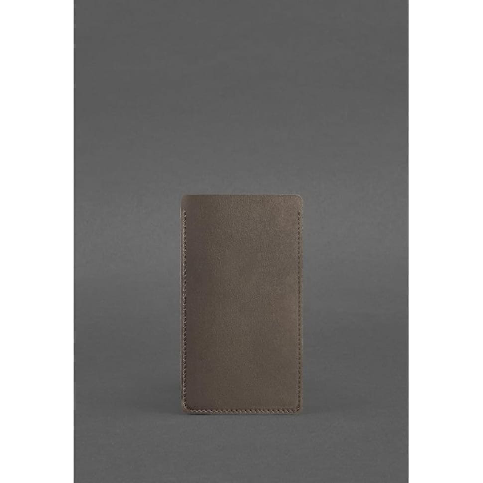 Шкіряний чохол для iPhone 11 Темно-бежевий