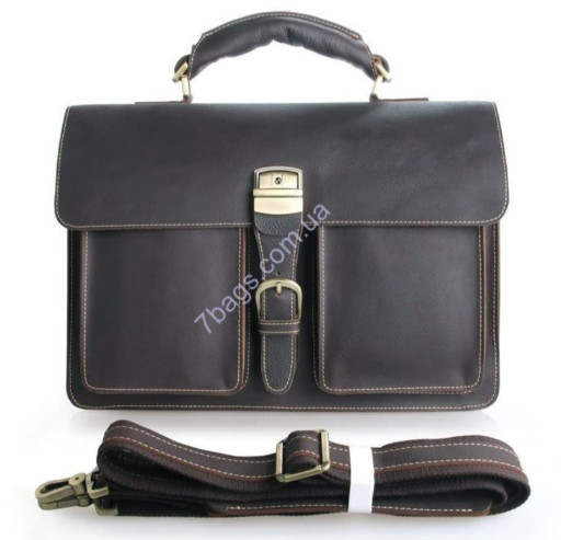 Чоловік шкіряний портфель ділового стилю