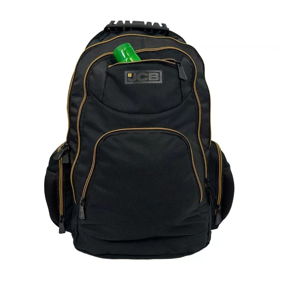 JCB BP71 Textile Backpack (Black/Yellow)