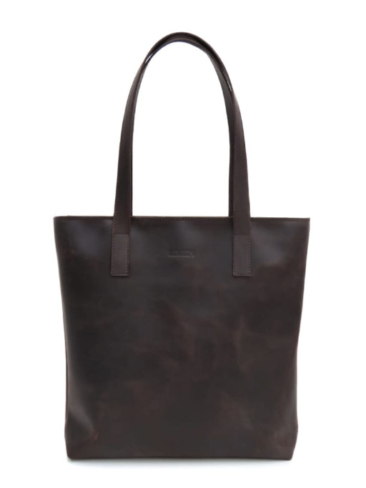 Урожай жіноча сумка-шоппер коричневого кольору Newery N2066KC